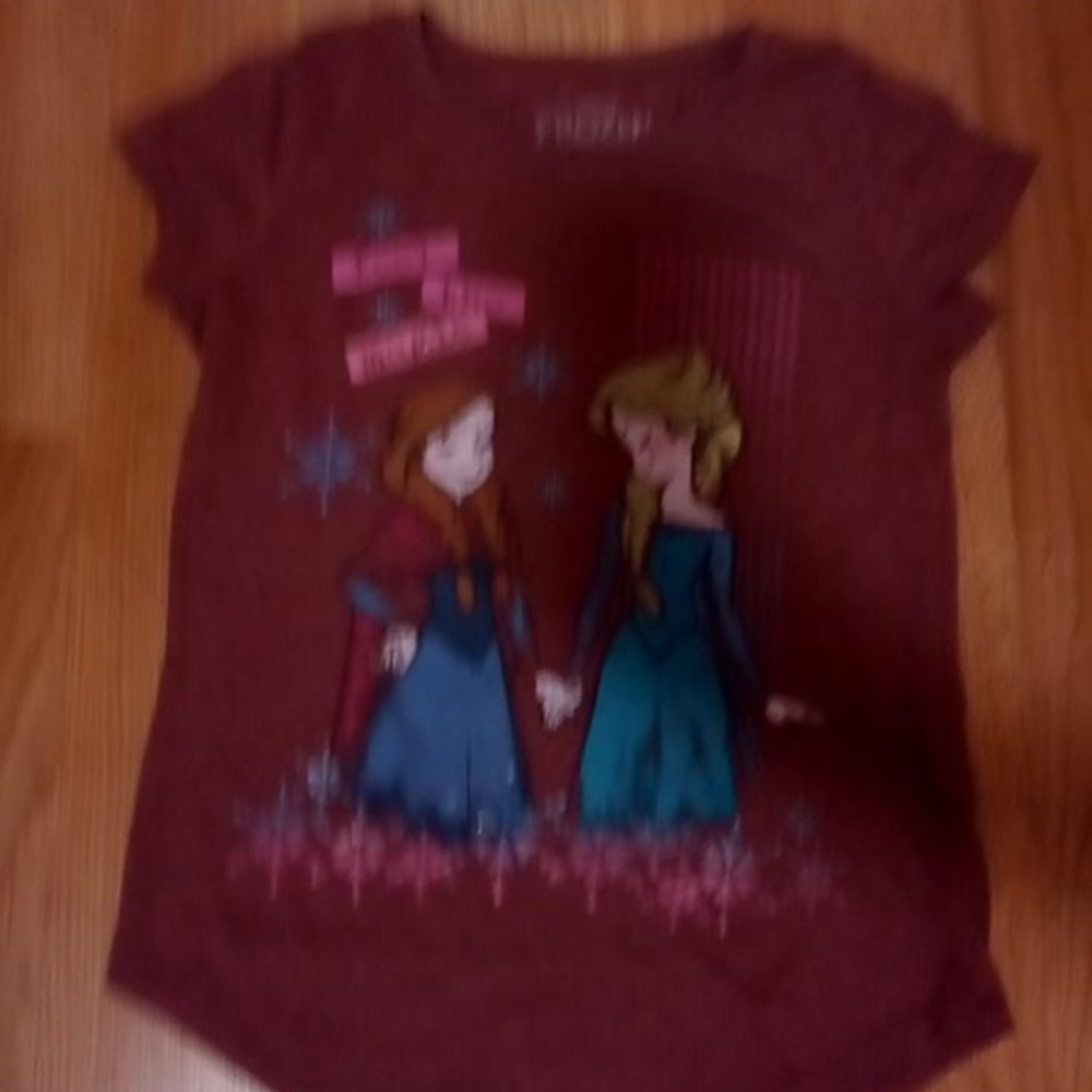 Fuscha color shirt